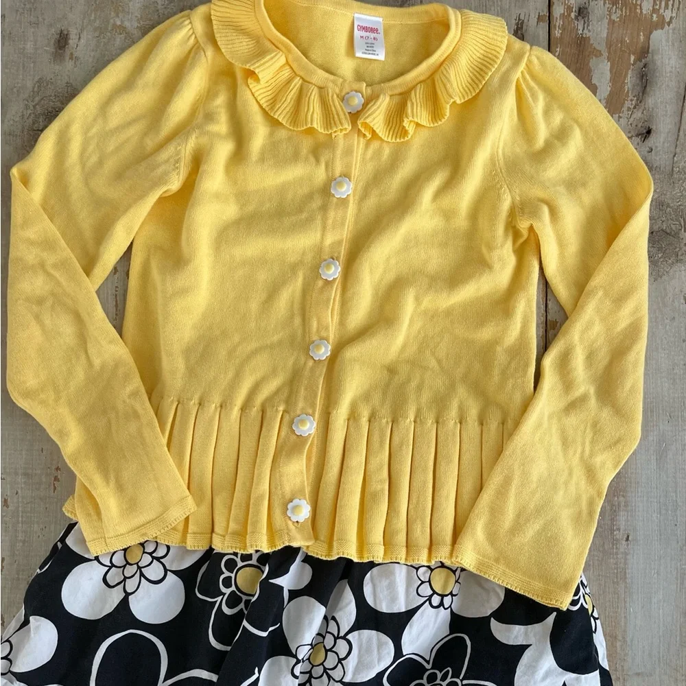 Daisy cardigan & skirt set - 7/8